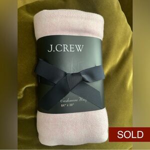 J. Crew Cotton-Cashmere Wrap - Pale Blossom (Pink)